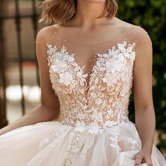 Vintage Rhinestone Drop Earrings - Picture 4 of 7